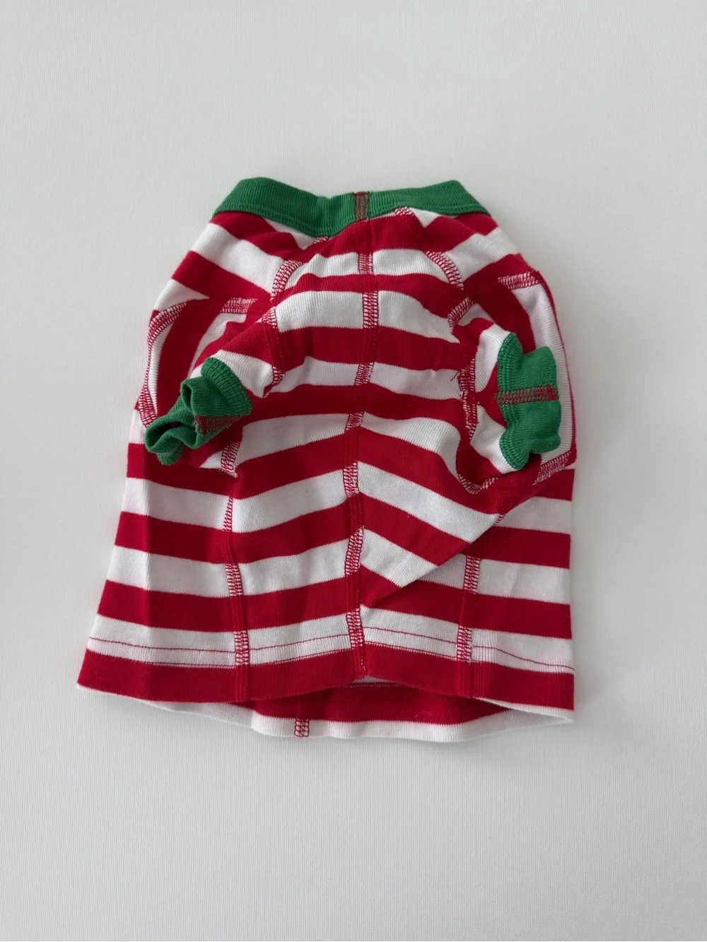 Hanna Andersson Red & White Stripe Dog Pajamas